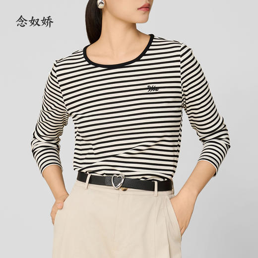 【商场同款】CNA5864 “条纹针织衫” 舒适细腻好搭配 商品图8