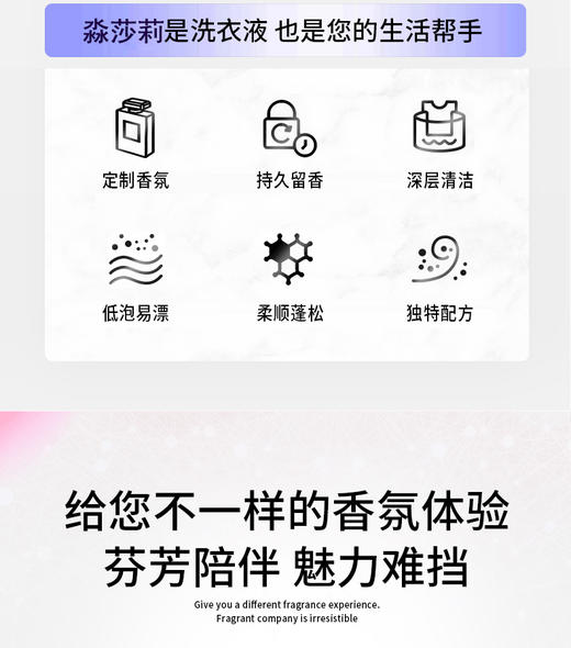 【LSZY】MiaoSally淼莎莉酵素香水洗衣液香味长久洗衣液22斤整箱 商品图12