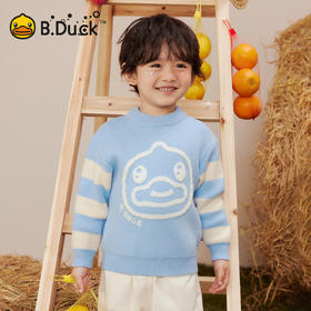 B.Duck小黄鸭童装春秋衣毛衫针织衫90-130 BF3612005