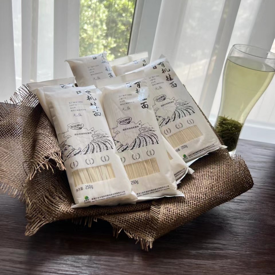 有机无盐挂面（宽面、细面、圆面、荞麦面）