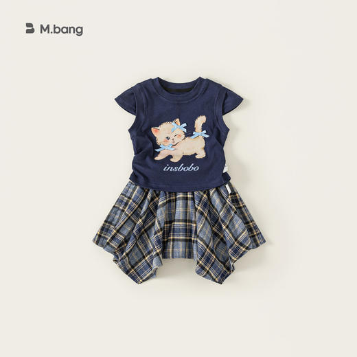 宥宝多巴胺潮流女童套装 洋气男女童两件套 商品图5