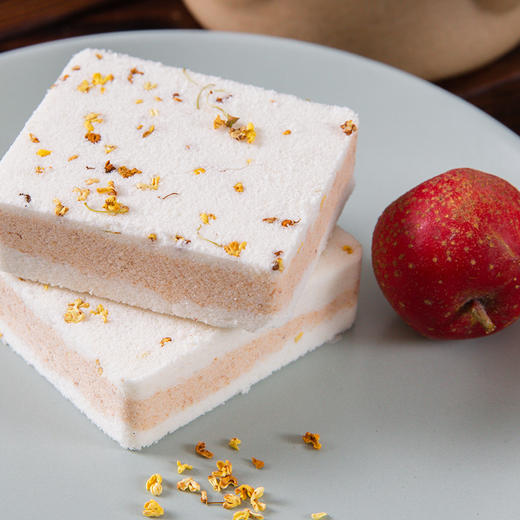 东济堂山楂桂花芡实糕 粗粮代餐 消化好脾胃好桂花香250g/袋【产品形状以实物为准】 商品图1