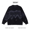 9525SDSA秋季新款男士痞帅潮牌撞色简约立体套头圆领卫衣轻奢宽松上衣 商品缩略图1