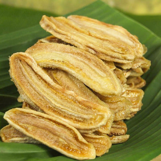 【傣家芭蕉干•西双版纳】非油炸不加糖的健康果干 配料只有新鲜芭蕉🍌4斤鲜蕉烘1斤芭蕉干，厚实软糯有嚼劲~ 商品图4
