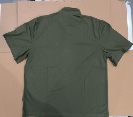 半领拉链短袖上衣时尚百搭口袋设计 商品图5