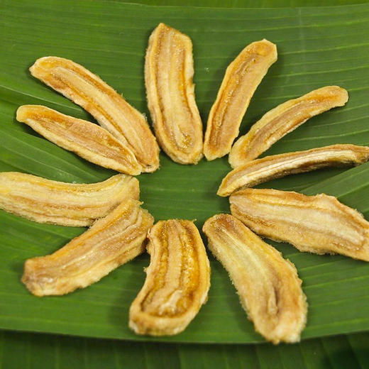 【傣家芭蕉干•西双版纳】非油炸不加糖的健康果干 配料只有新鲜芭蕉🍌4斤鲜蕉烘1斤芭蕉干，厚实软糯有嚼劲~ 商品图6