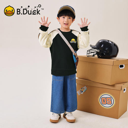 B.Duck小黄鸭童装春秋休闲卫衣110-160 BF3608067 商品图2