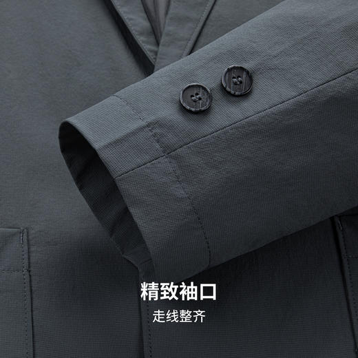 圣得西男士休闲西服2025年秋季新款通勤百搭西装外套 商品图9