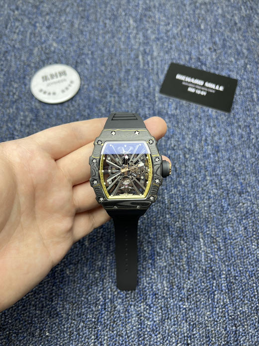 『RICHARDMILLE』理查德米勒RM12-01碳纤维壳 真陀飞轮腕表 商品图0