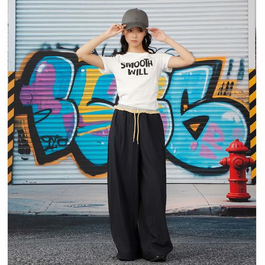 泽西穿搭斜肩上衣T恤女纪念日百货门店同款163894053 商品图3