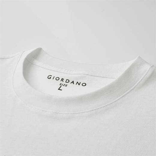 佐丹奴男装纯棉印花圆领针织短袖T恤13094209 商品图9