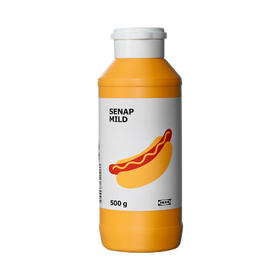 IKEA 柔和型黄芥末酱 500g