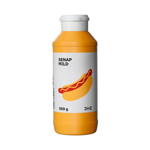 IKEA 柔和型黄芥末酱 500g 商品图0