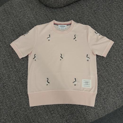 女款刺绣小图短袖T恤022 商品图0