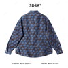82322SDSA秋季新款男士痞帅韩版撞色满印花卉长袖衬衫时尚休闲复古上衣 商品缩略图5