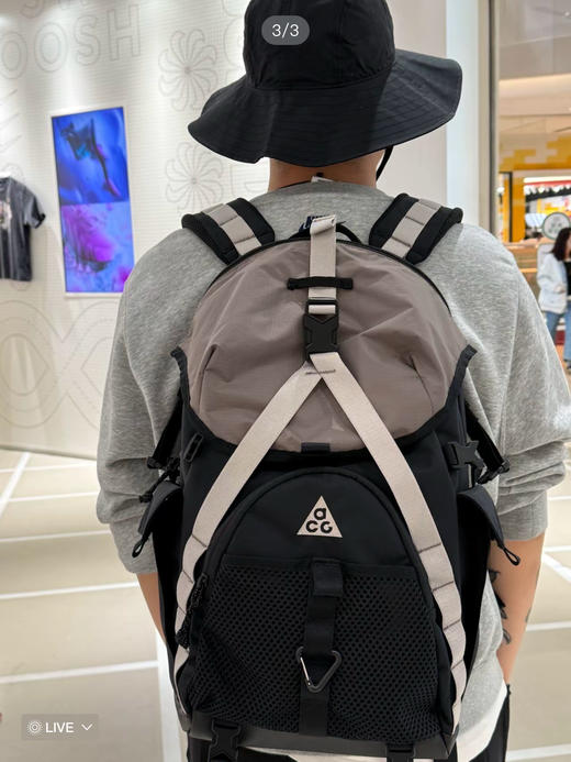 硬货来了！！！！nike专柜在售 ！25年主打轻量化的多功能ACG户外双肩包！！！ 商品图3