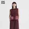 2楼素然轻薄拼色尼龙布带帽马甲吊牌价1250 商品缩略图0