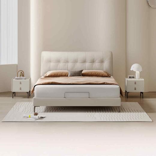 云谣皮床/90-B1855PQ1-床头柜PT3023G 商品图0