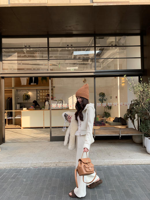 金蘑菇菇 招牌alo 素颜美女公式 / 定制天鹅绒加厚保暖卫衣套组 商品图11