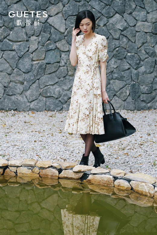 歌蒂诗GUETES女装连衣裙1F31L2237 商品图2