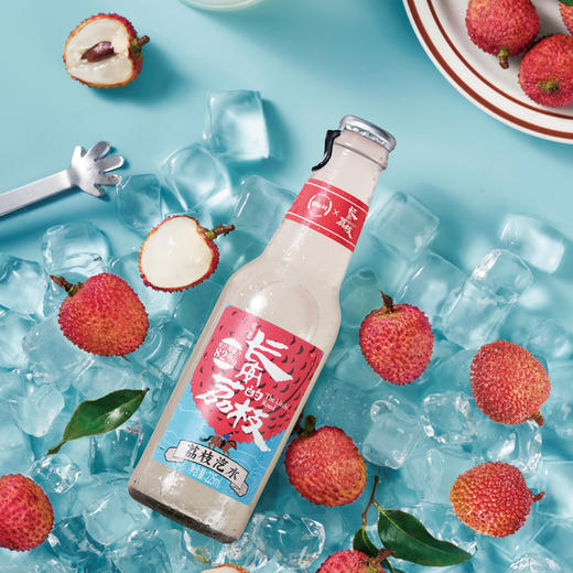 【长安的荔枝×碧山村】联名荔枝汽水0脂肪汽水饮料225ml*6瓶 商品图2