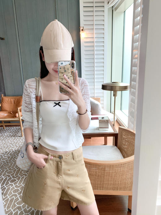 <曾小咸推荐>现货秒杀！卖完不补 ！微信打折价！甜辣妹蝴蝶结小背心带胸垫 日常99.99 立减50 秒杀49.99！ 商品图12