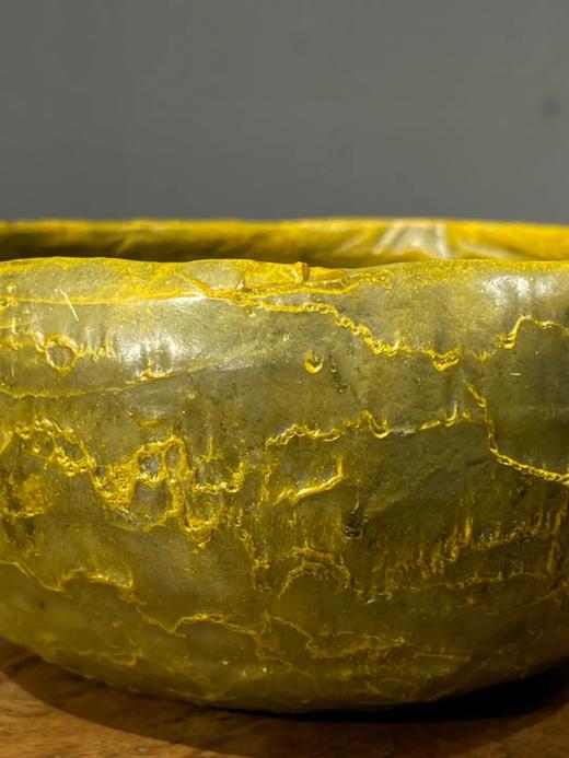 青黄玉雕僧人手持佛钵，顺丰包邮 商品图5