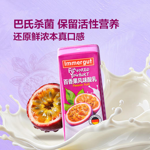 MM 山姆 Immergut德国进口 百香果风味酸乳 200ml*24 商品图3