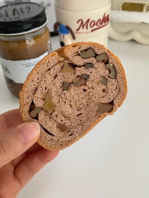 亩育万物牛奶坚果代餐列巴片 商品图8