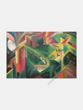 修道院花园的鹿/1008片