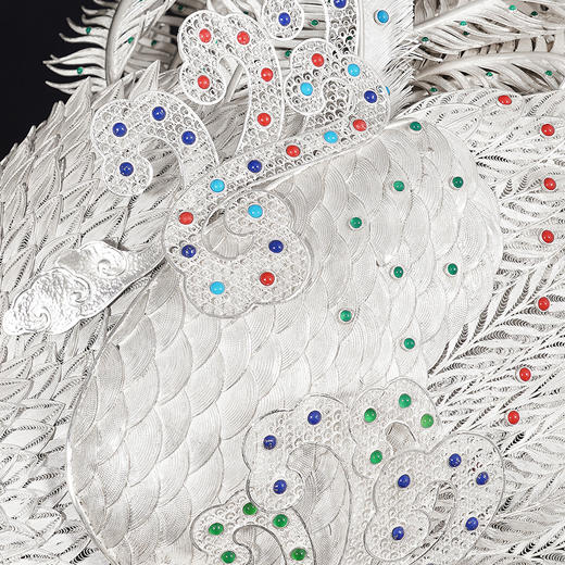 子佩集S999银手工银花丝【盛世风华】摆件大师工坊原创设计【SSFH】2406 商品图2