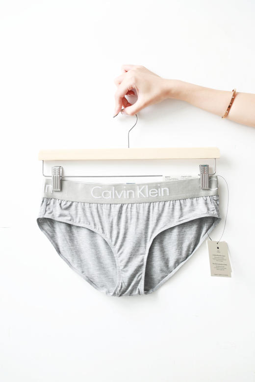 性感+纯欲，提花三角内裤。塑形提臀亲肤引力带女内裤原盒C080388 商品图7