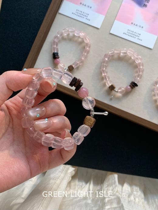 【樱落】专治情绪内耗 莫桑粉晶/沉香 商品图4