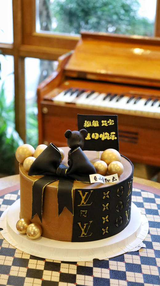 棕色LV蝴蝶结小熊 商品图3