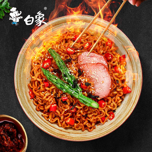 白象 大辣娇经典火鸡拌面119g*5袋/包 商品图2