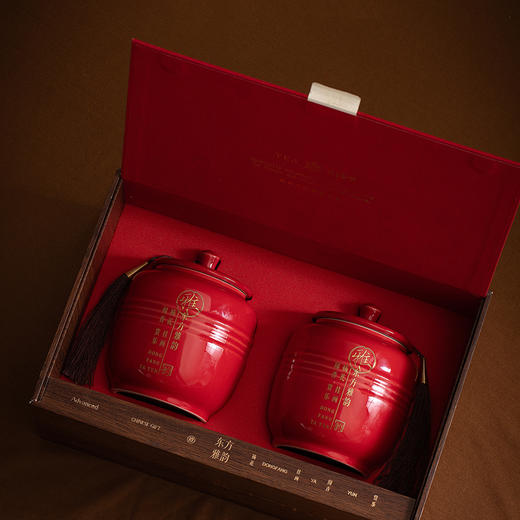 东方雅韵【双瓷罐 红色】45元一套/一箱10套 商品图1