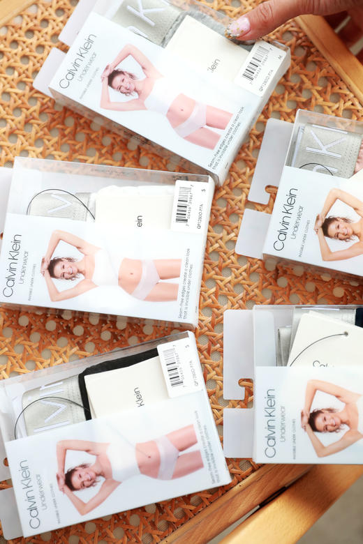 性感+纯欲，提花三角内裤。塑形提臀亲肤引力带女内裤原盒C080388 商品图1