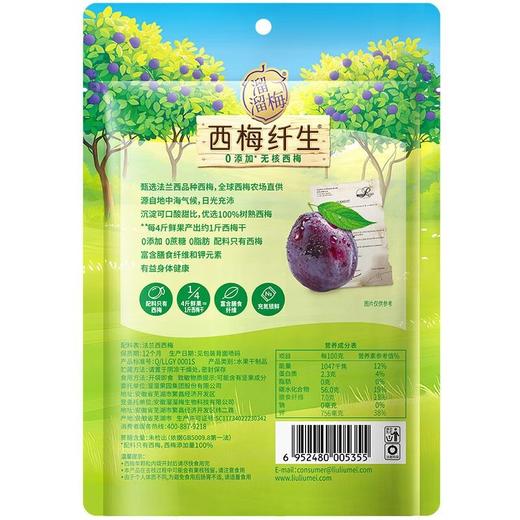 溜溜梅100g西梅纤生0添加无核西梅 商品图1