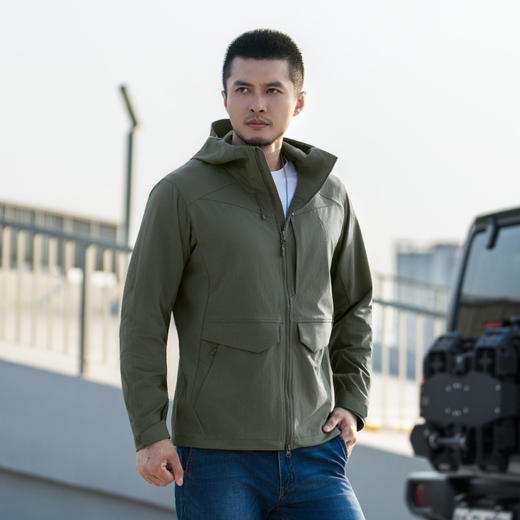 【龙牙上新】加强版龙牙隐之潜狼工装连帽夹克加强版 商品图6