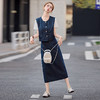 设计感法式时尚洋气，时尚马甲半身裙三件套HR-HSYL2522 商品缩略图2
