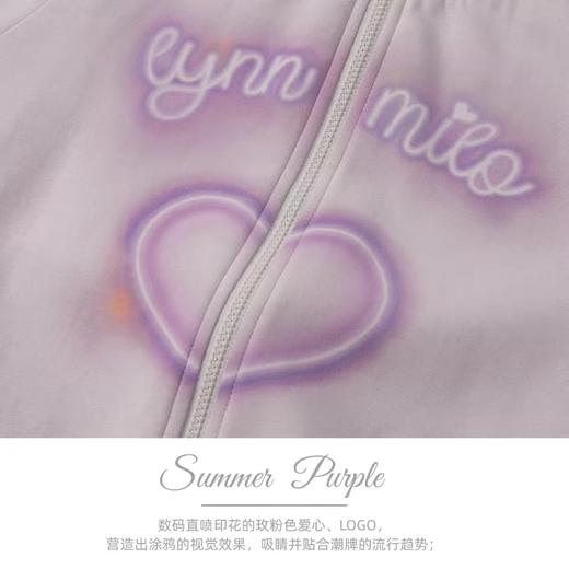 【春上新】【秋季新品】8楼 琳麦罗 LYNN&MILO 粉色棉莫空气层开口卫衣 商品图3