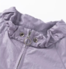 【春上新】【秋季新品】8楼 琳麦罗 LYNN&MILO 紫色微皱油蜡皮感插肩袖短款夹克 商品缩略图4