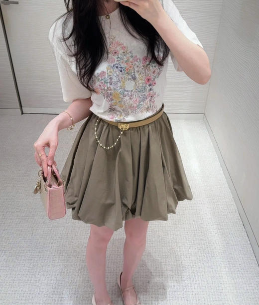 𝐃家新款Astral Flowers系列短袖T恤080202 商品图9