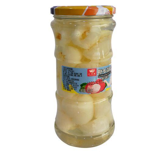 小京象600G*12瓶糖水荔枝罐头 商品图0