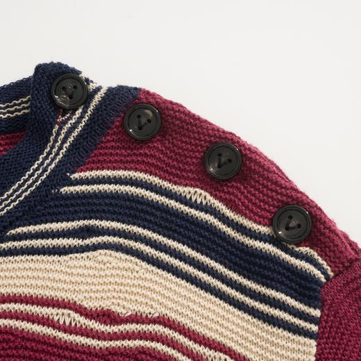 中性款条纹针织毛衣005 商品图2