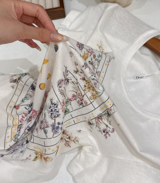 𝐃家新款Astral Flowers系列短袖T恤080202 商品图6