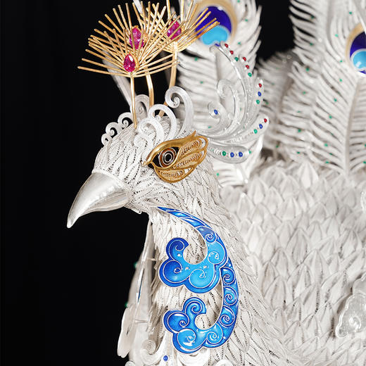 子佩集S999银手工银花丝【盛世风华】摆件大师工坊原创设计【SSFH】2406 商品图9