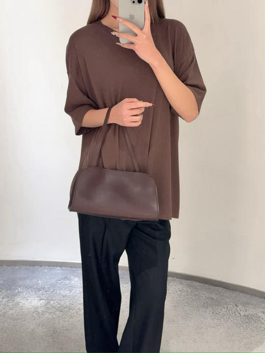 84-1 高端货 tr peggy 腋下包  多功能包 黑色/乌木色 商品图2