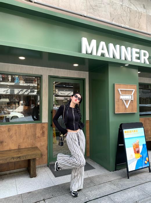 Read Nameless/黑色瘦瘦拉链上衣 2025/8/4 商品图8