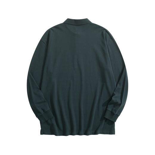 女款logo刺绣长袖polo衫017 商品图1